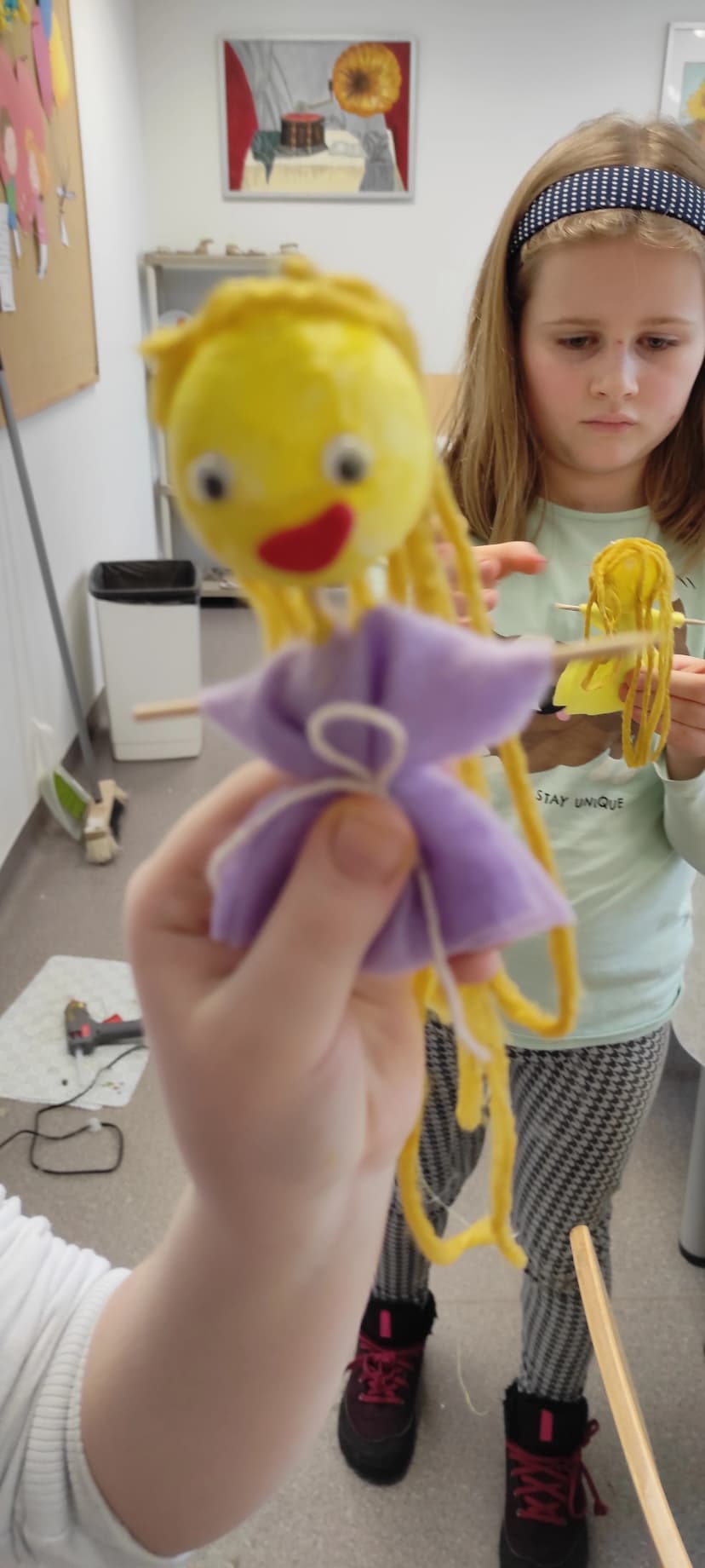 Zajęcia artystyczne z panią Dorotką Dragan- Bojarską.