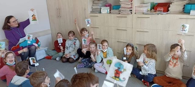 Klasa 1b spotyka się z kameleonem Leonem