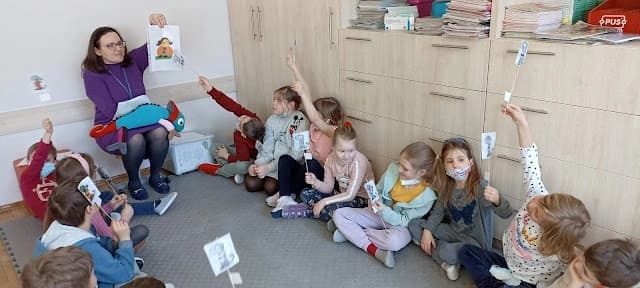 Klasa 1b spotyka się z kameleonem Leonem