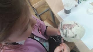 Zajęcia techniką decoupage