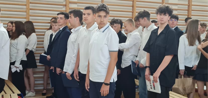 Uroczyste zakończenie roku szkolnego 2024/2025 - klasy 7-8