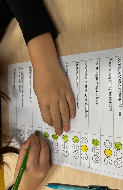 Zawsze, czasami, rzadko - samoocena zachowania w 1a - zdjęcie 1