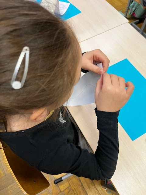 1a wywołuje zimę - edukacja plastyczna - zdjęcie 2