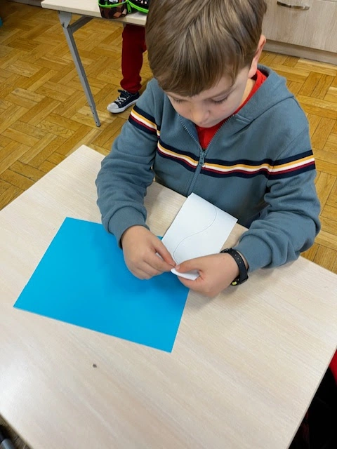 1a wywołuje zimę - edukacja plastyczna - zdjęcie 4