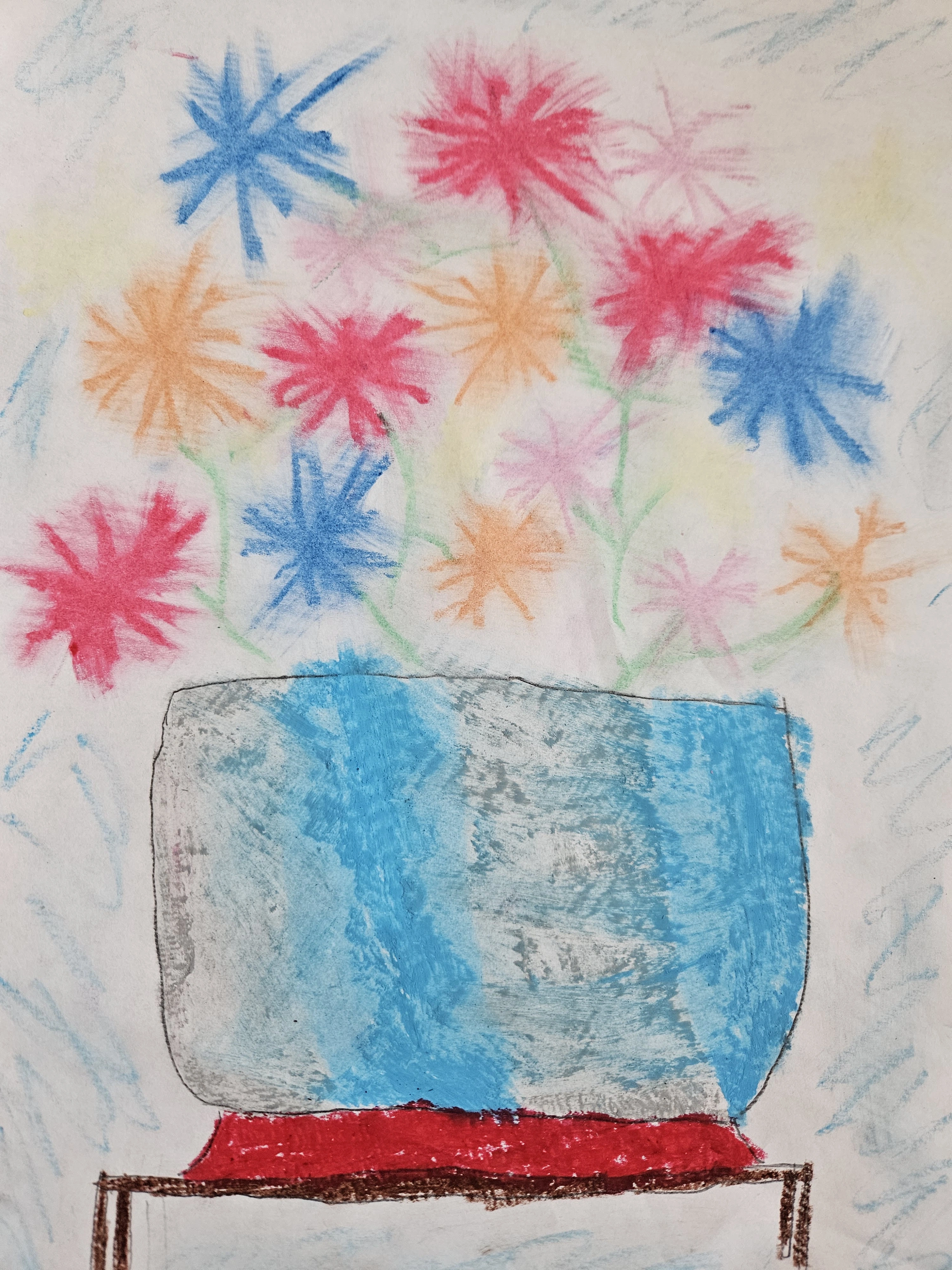 Kwiaty w wazonie kl.Va Vb IVb - zdjęcie 6