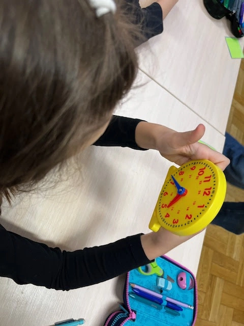 Która godzina? - aktywna nauka w 1a - zdjęcie 2