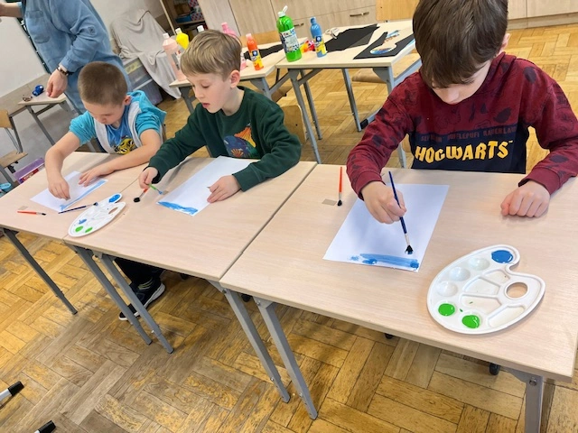 Podglądamy wiosnę - artystycznie w 1a - zdjęcie 2