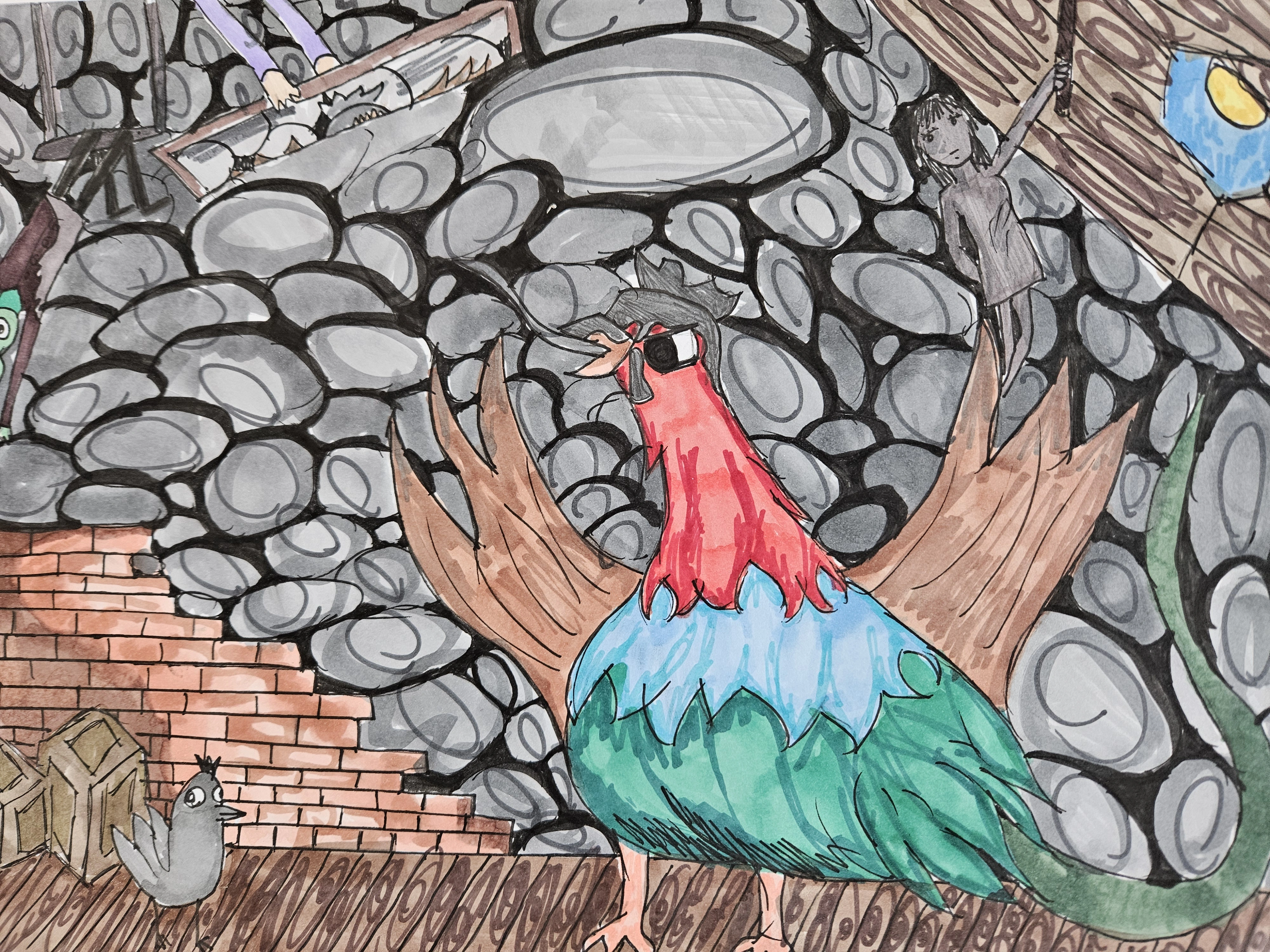 Galeria Ucznia Zdolnego - Bazyliszek - kl. IV b i V a - zdjęcie 2