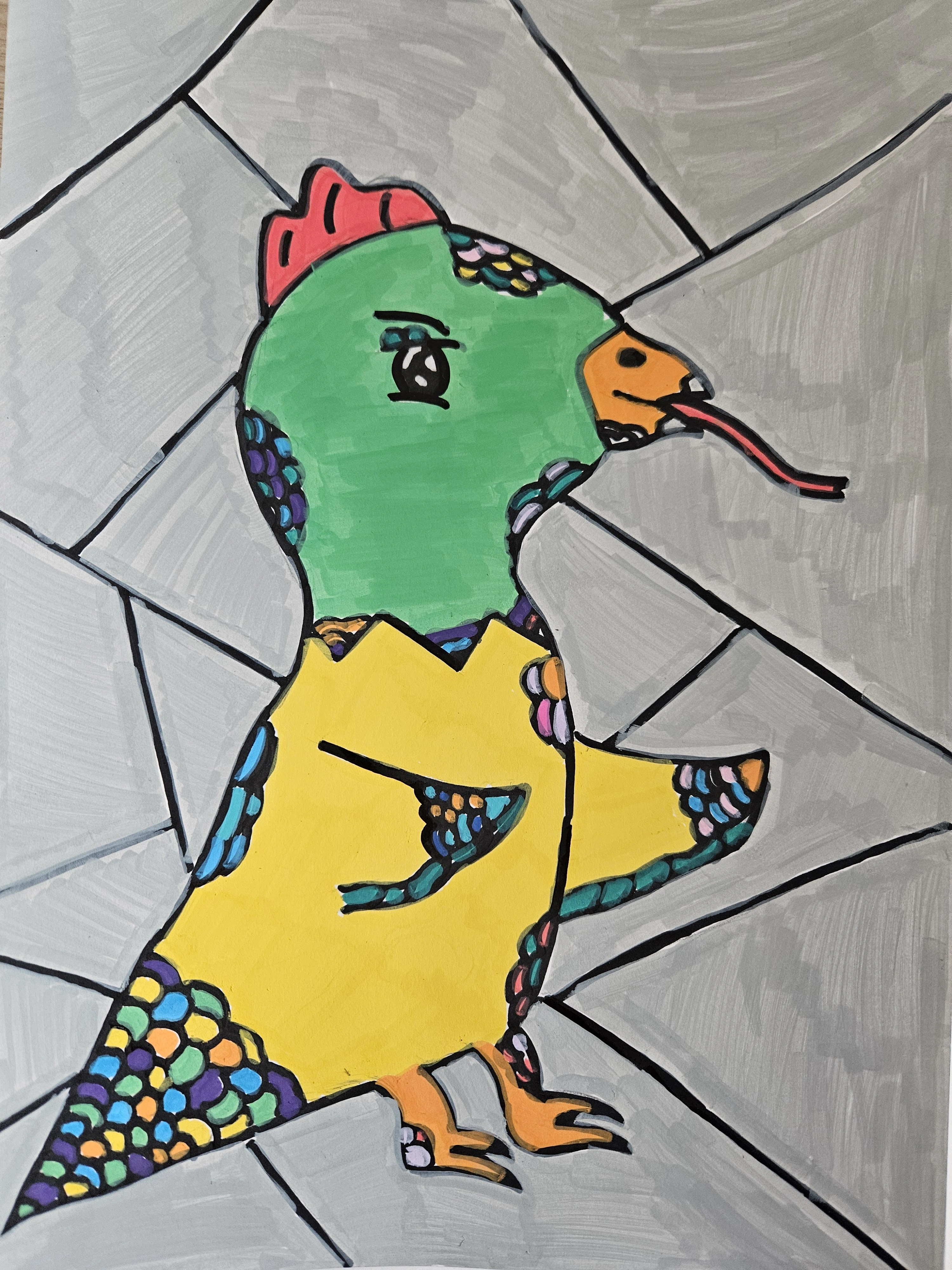 Galeria Ucznia Zdolnego - Bazyliszek - kl. IV b i V a - zdjęcie 3