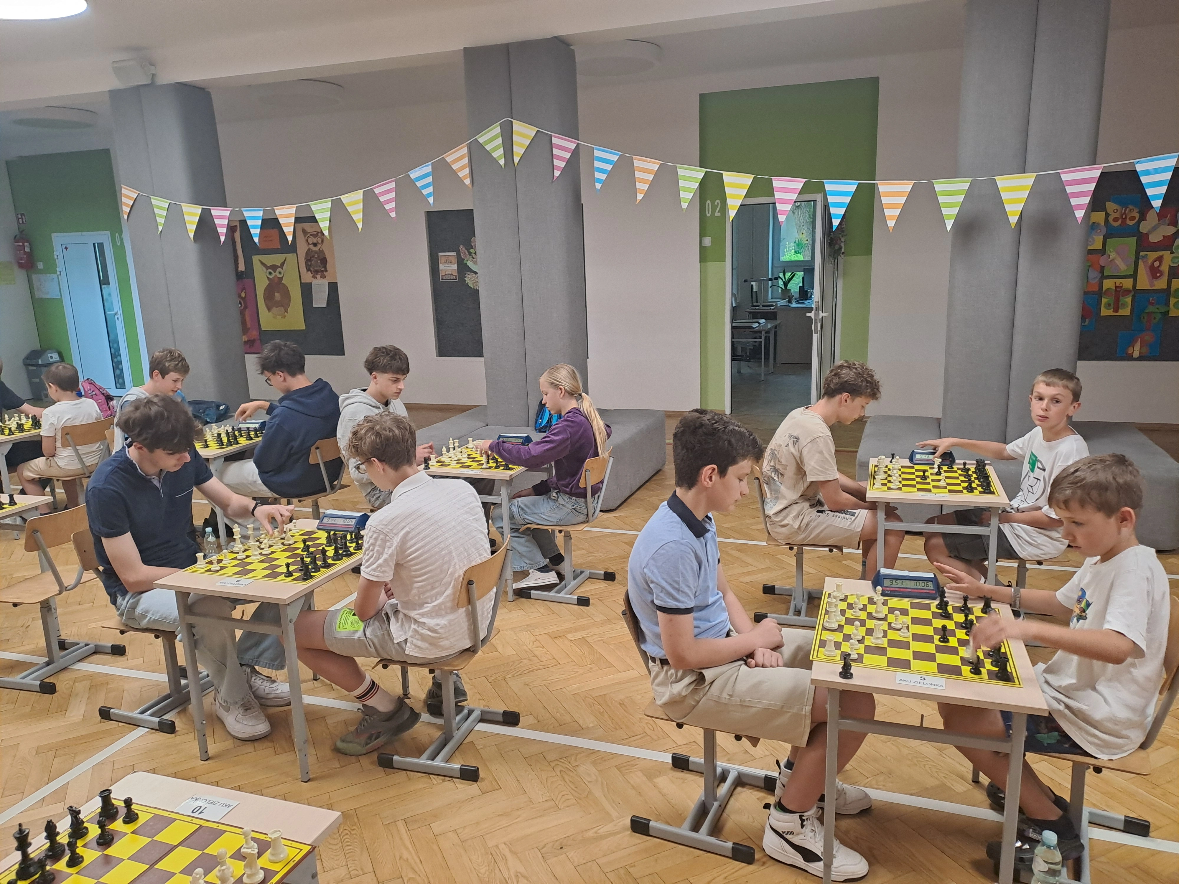 Szkolny turniej szachowy. - zdjęcie 1
