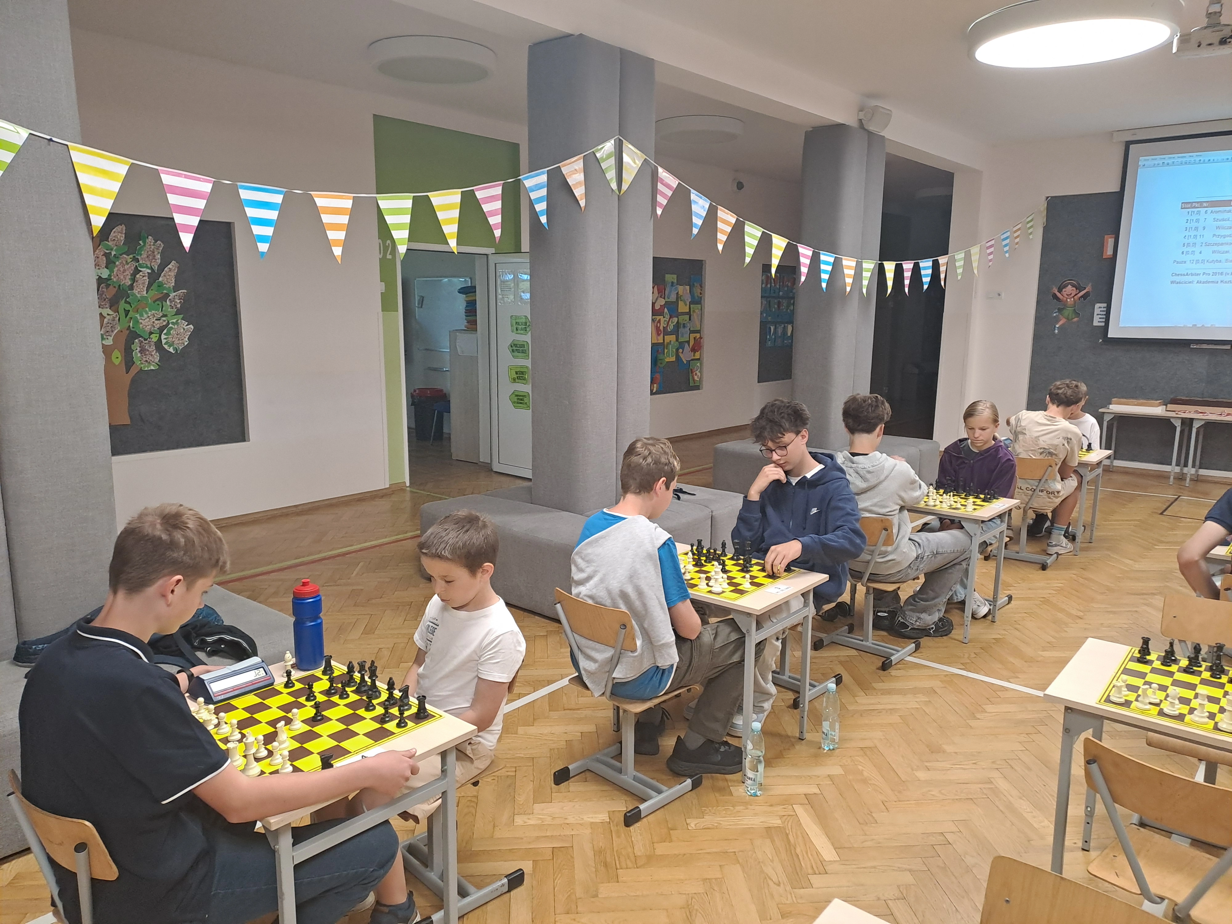 Szkolny turniej szachowy. - zdjęcie 6