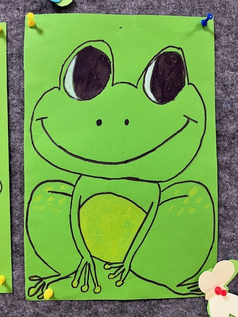 Światowy Dzień Żaby w klasie 1a - zdjęcie 1