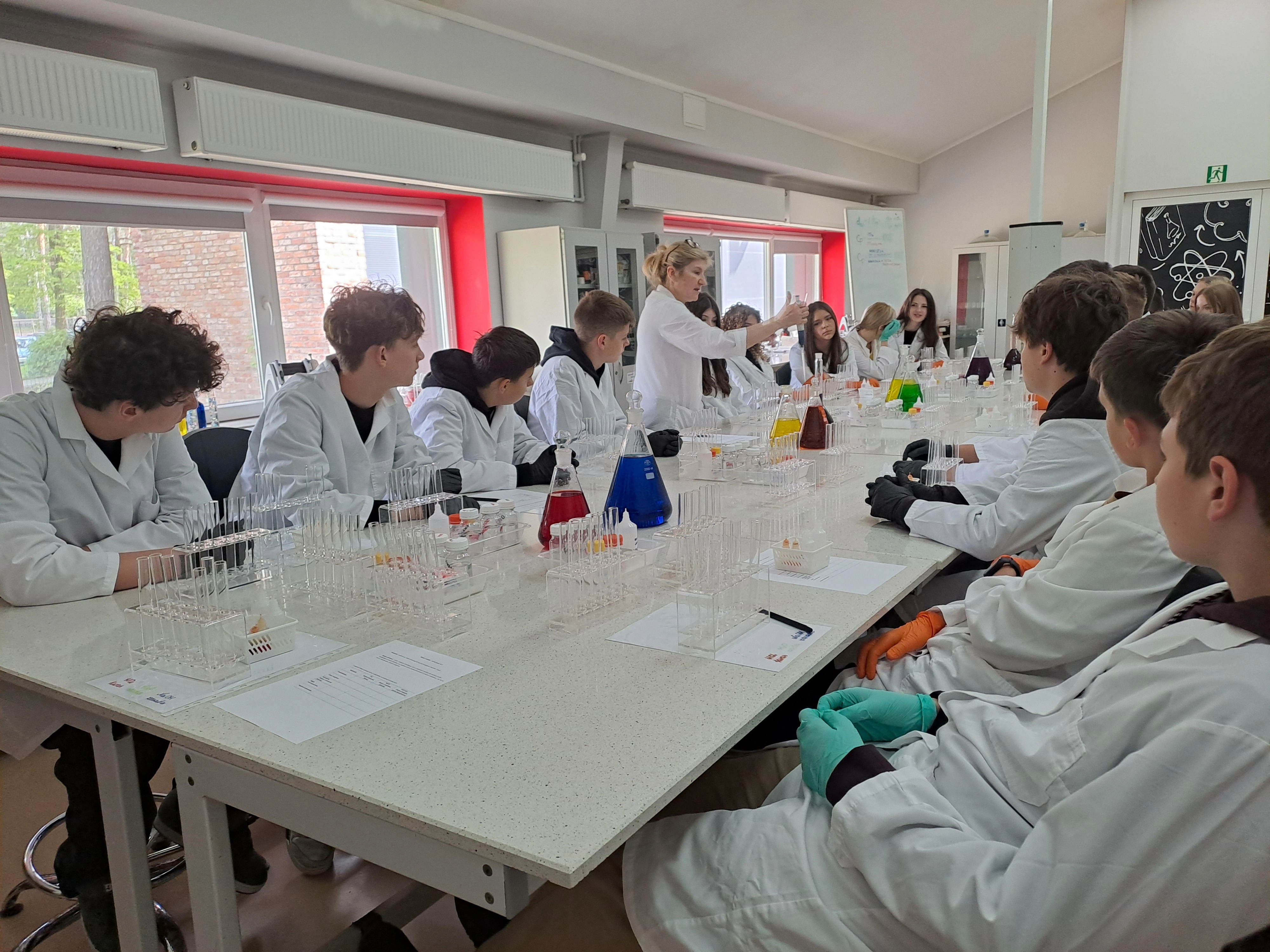 Wycieczka do Labosfery - klasa 7a - zdjęcie 5