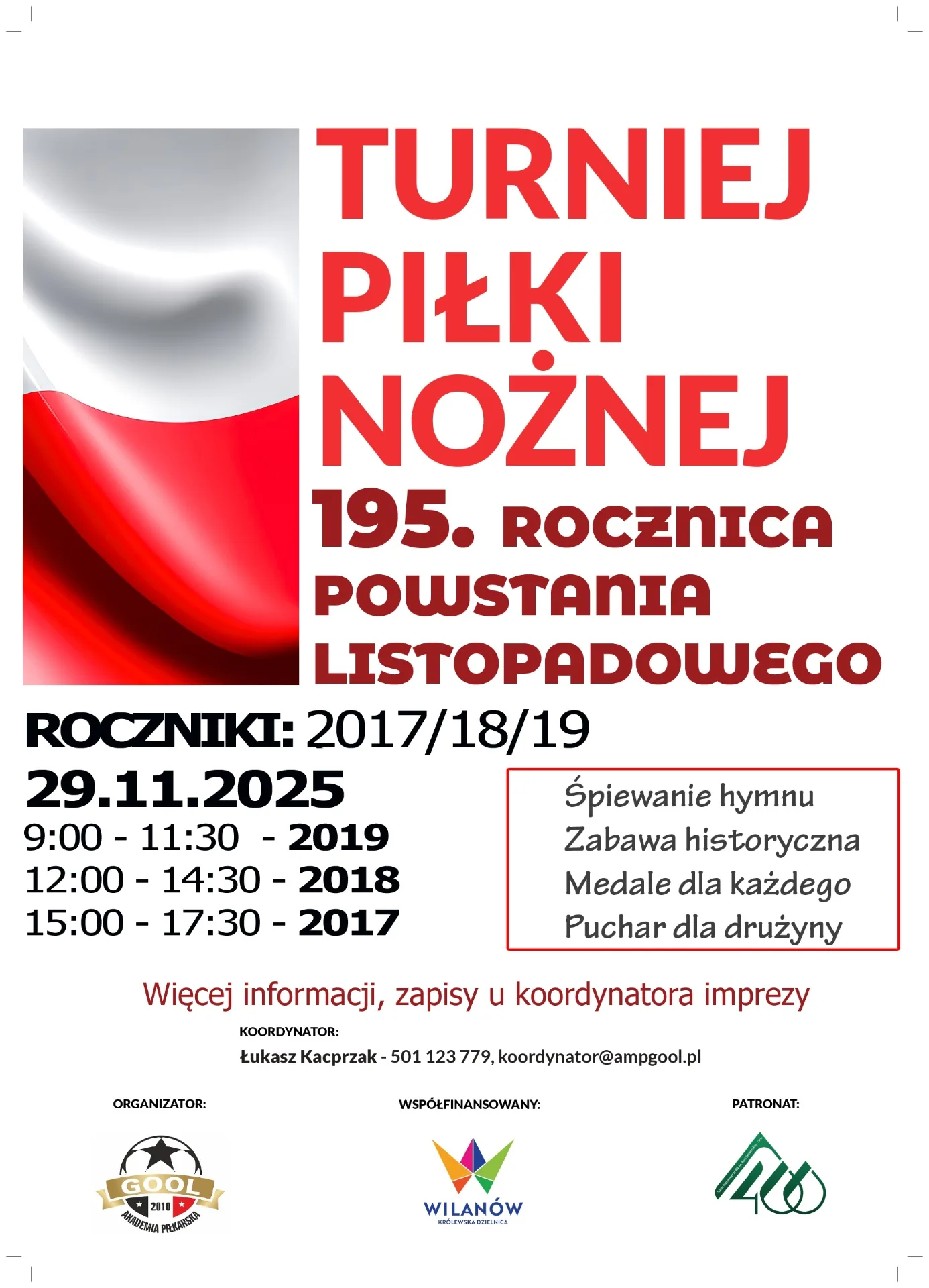 29.11.2025 Turniej piłkarski - zdjecie 1