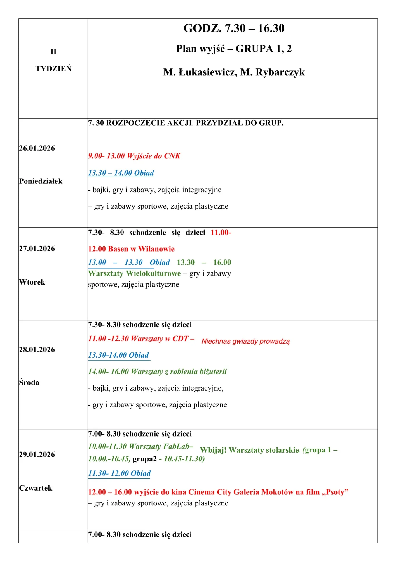 ZIMA W MIEŚCIE II TURNUS - zdjecie 1